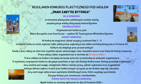 Wyniki konkursu: Znam zabytki Bytomia