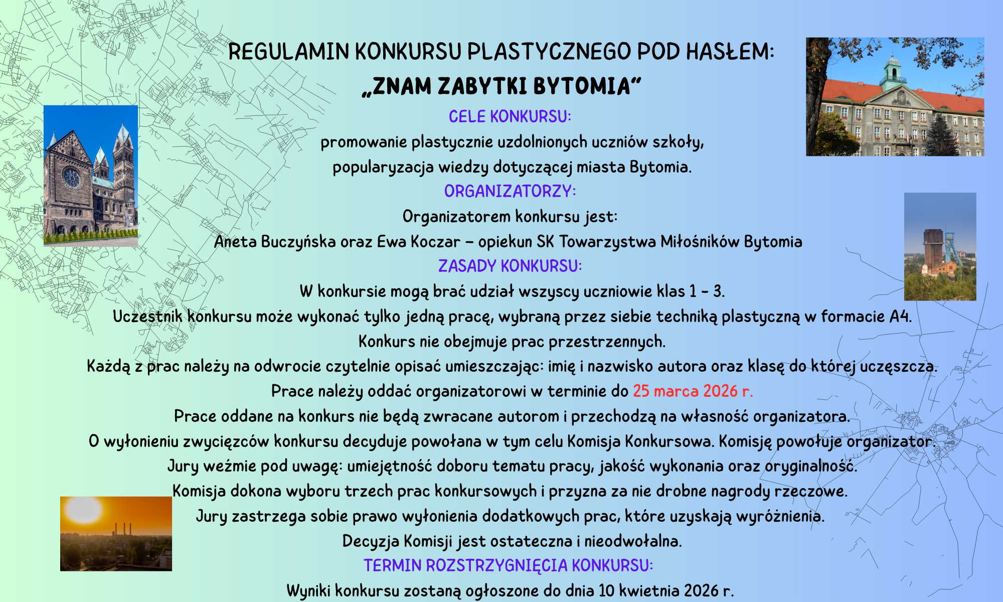 Znam zabytki Bytomia - zaproszenie do udziału w konkursie