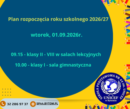 Uroczyste rozpoczęcie roku szkolnego 2026/2027